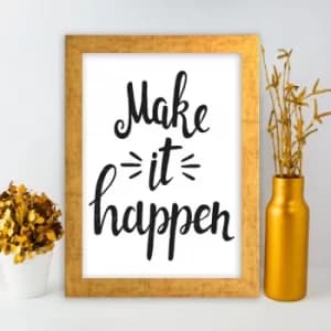 AC619156109213 Multicolor Decorative Framed MDF Painting