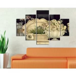 ST181 Multicolor Decorative MDF Painting (5 Pieces)