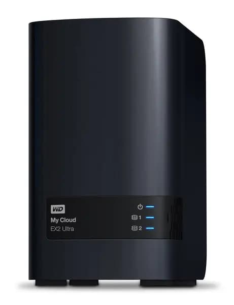 Western Digital My Cloud EX2 Ultra NAS Desktop Ethernet LAN Black Armada 385 WDBVBZ0060JCH-EESN