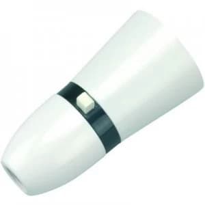 Wickes Switched Lampholder - White