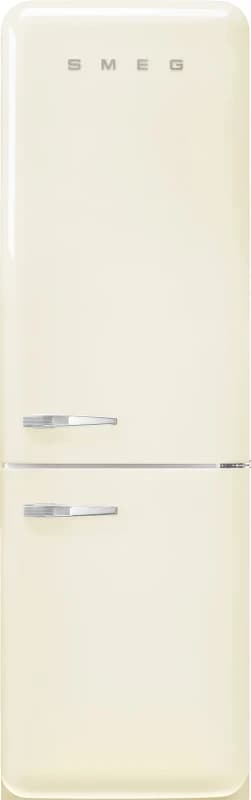 Smeg 331 Litre Fifties Style Right Hand Hinge 70/30 Fridge Freezer - Cream FAB32RCR6UK Cream colour