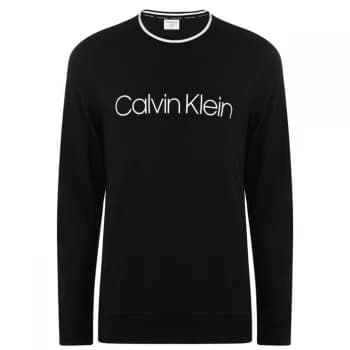 Calvin Klein Simple Logo Sweatshirt - Black 001