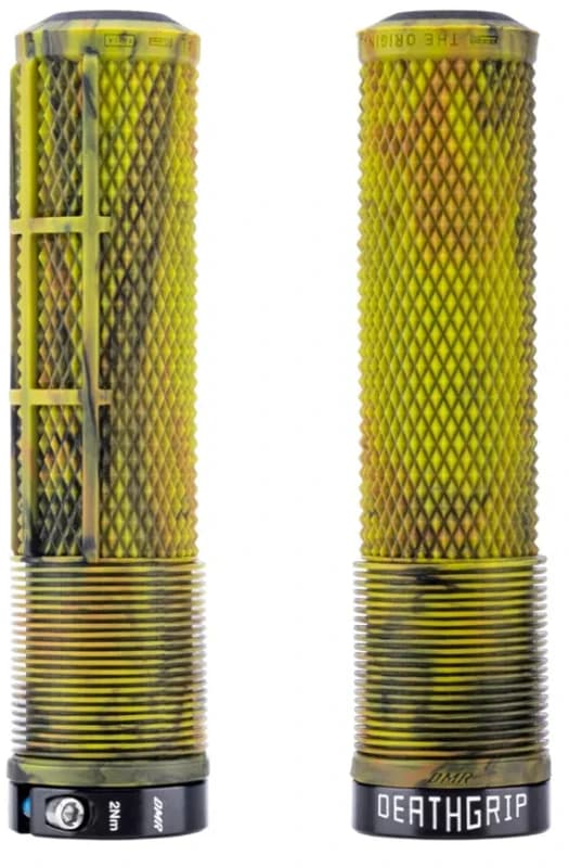 DMR DeathGrip2 Flangeless Grips Thick Green - Cycles UK