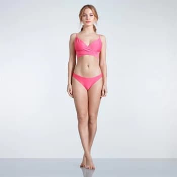 USA Pro Logo Bikini Bottoms - Coral