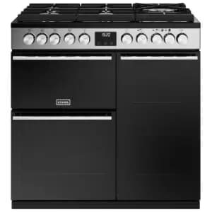Stoves 444411487 90cm Precision DX D900DF GTG Dual Fuel Range St St