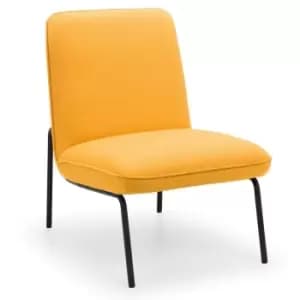 Julian Bowen Dali Accent Chair Mustard