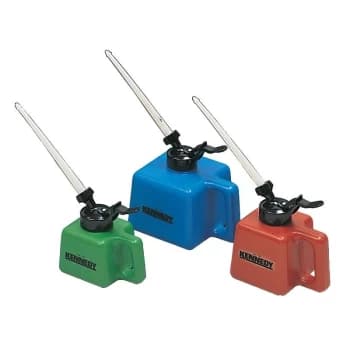 350CC Plastic Oil Can 6' Nylon Spout - Kennedy