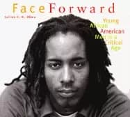 face forward young african american men in a critical age