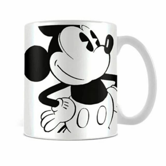 Disney Big Vintage Mickey Mouse Mug White unisex