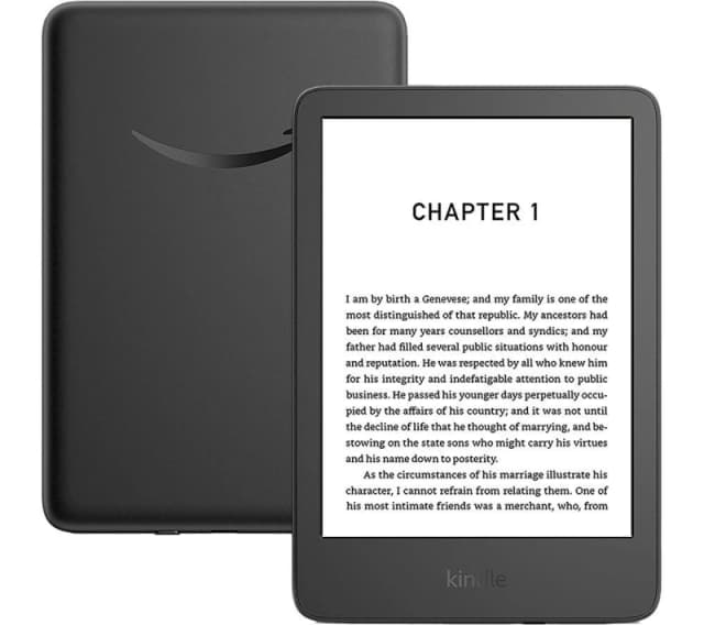Amazon Kindle 2024 6" eReader - 16 GB, Black 840414601246