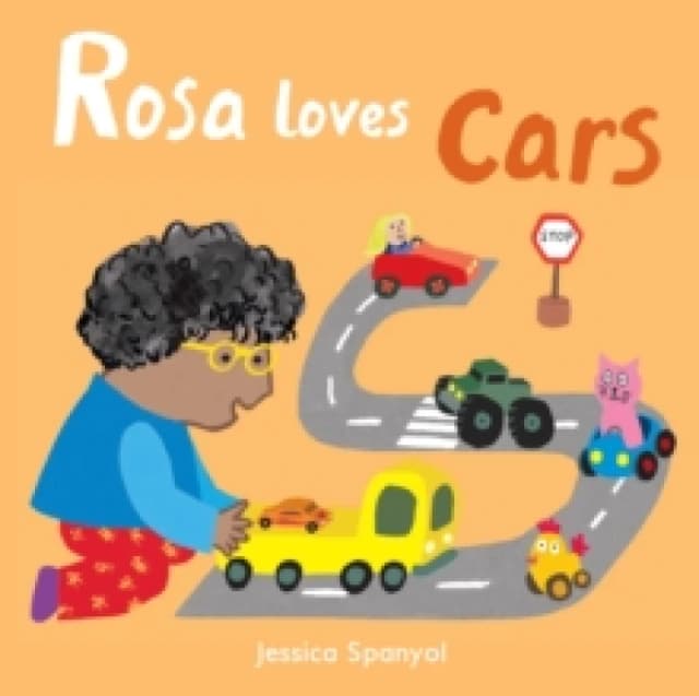 Jessica Spanyol Rosa Loves Cars Book Multi unisex