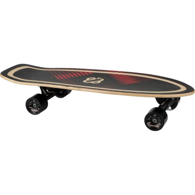 Nijdam Cruiser Longboard Wicker Weaver 32 Red/Black unisex One Size