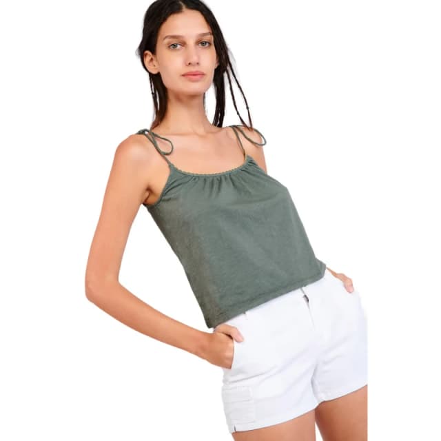 banana moon Womens tank top Banana Moon Zeline Midoli Vert Female L