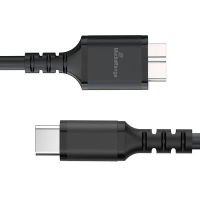 MediaRange MRCS257 USB cable USB 3.2 Gen 1 (3.1 Gen 1) 0.5 m Micro-USB