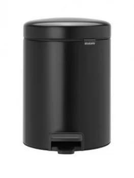 Brabantia Matt Black Recycle Bathroom Pedal Bin