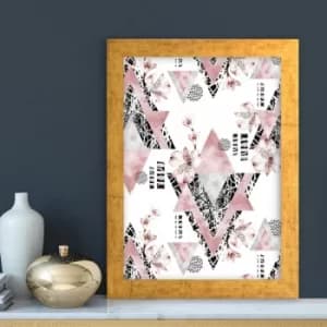 AC650251261 Multicolor Decorative Framed MDF Painting