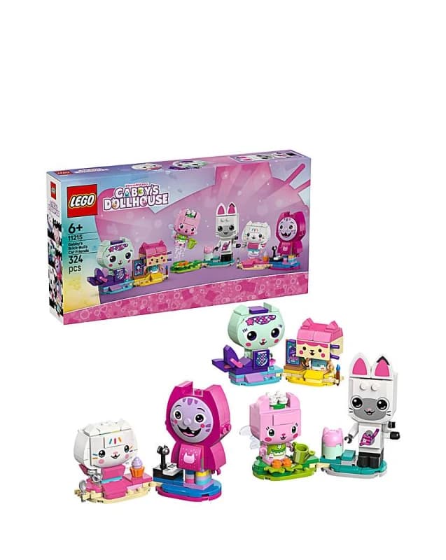 LEGO Gabby's Dollhouse: Gabby's Brick-Built Cat Friends 11215