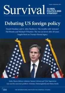 Survival August-September 2021: Debating US Foreign Policy