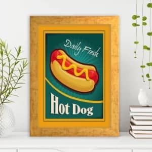 AC26881741418 Multicolor Decorative Framed MDF Painting