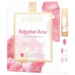 FOREO UFO Bulgarian Rose Moisture-Boosting Face Mask (6 Pack)