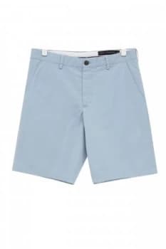 Mens French Connection Machine Gun Stretch Shorts Blue