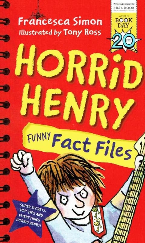Horrid Henry Funny Fact Files by Francesca Simon World Book Day Paperback Francesca Simon Books