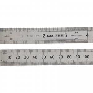 Stanley 64R Engineers Steel Rustless Rule 6" / 150mm
