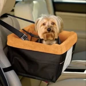Kurgo Skybox Dog car seat Black, Orange