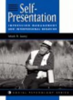 Self-Presentation by Mark R Leary Book
