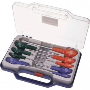 Draper 9 Piece Cabinet Pattern Screwdriver Set