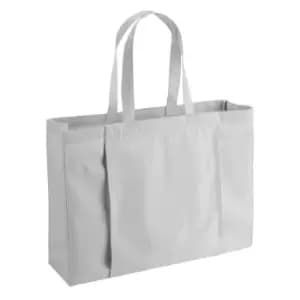 Westford Mill EarthAware Organic Yoga Tote Bag (One Size) (Light Grey)