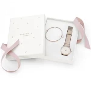 Ladies Rosefield West Village Gift Set Watch