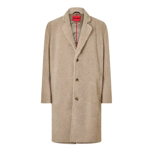 Hugo Merlon2341 10220298 01 Overcoat Mens Natural male M