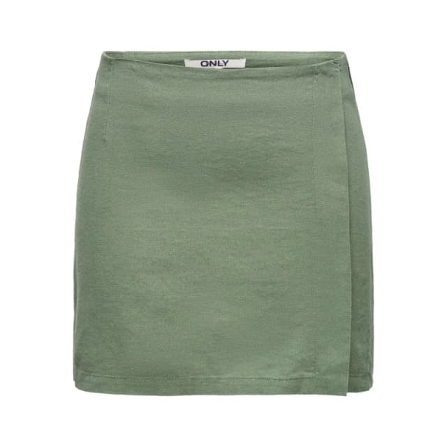 Only Womens skirt Only Brie-caro Vert Female M