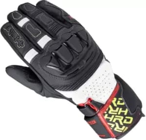 Held Revel 3.0 Motorcycle Gloves, black-white-red, Size 2XL, black-white-red, Size 2XL