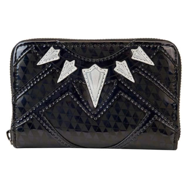 Loungefly Zip Around Purse Black Panther Shine Cosplay new Official Black unisex