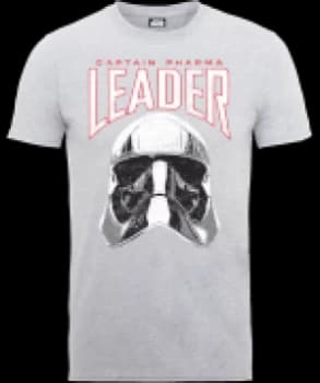 Star Wars The Last Jedi Captain Phasma Mens Grey T-Shirt - L
