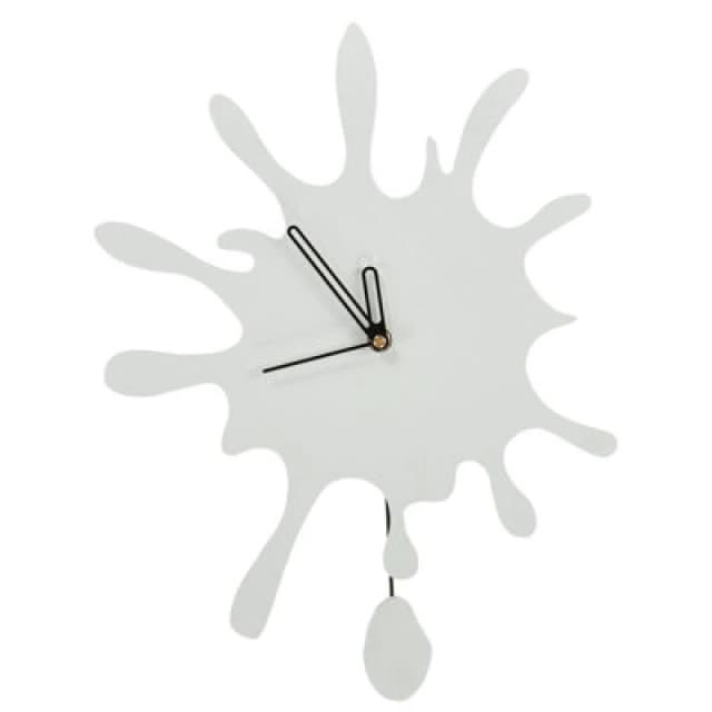 Beliani Modern Wall Clock Fully 27cm White