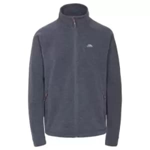 Trespass Mens Instigate Full Zip Fleece Jacket (XS) (Navy Melange)