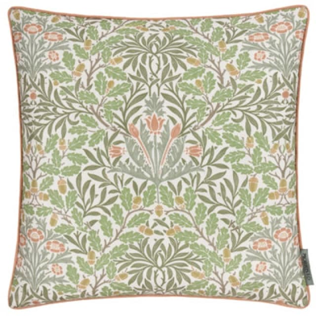 Morris & Co Morris & Co Multi Acorn Printed Outdoor Cushion in Stone Size: 45cm x 45cm Stone 45cm x 45cm Unisex 5025532850751