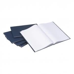 Original White Box A4 Manuscript Book Ruled Pack of 5