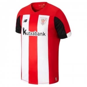 New Balance Athletic Bilbao Home Shirt 2019 2020 - Red/White