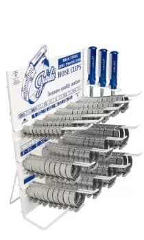 Jubilee Large Clip Dispenser - Mild Steel Clips - CDU CD140MS JUBILEE