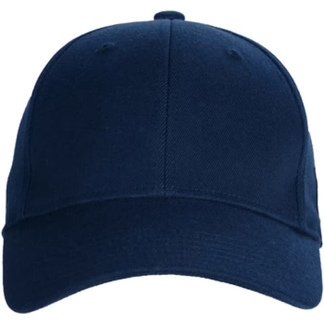 Beechfield Beechfield Men Low Profile Heavy Brushed Cotton Baseball Cap in Dark Navy Dark Navy One Size Male 5055747773828