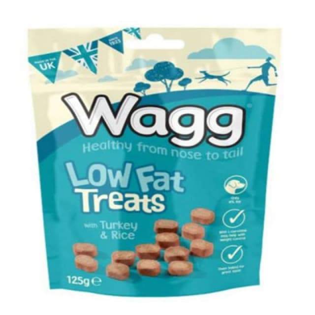 Wagg Low Fat Treats 125G (Pack Of 7)