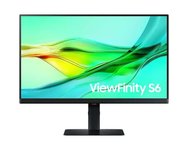 Samsung LS24D600UAU computer monitor 61cm (24") 2560 x 1440 pixels Quad HD LCD Black LS24D600UAUXXU
