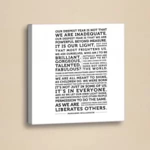 SLO085 White Black Decorative Canvas Painting