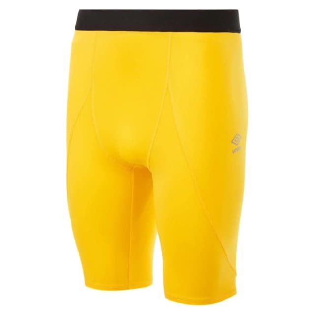 Umbro Umbro Men Player Elite Power Shorts in Yellow Size: Small Yellow S Male 5063107697820