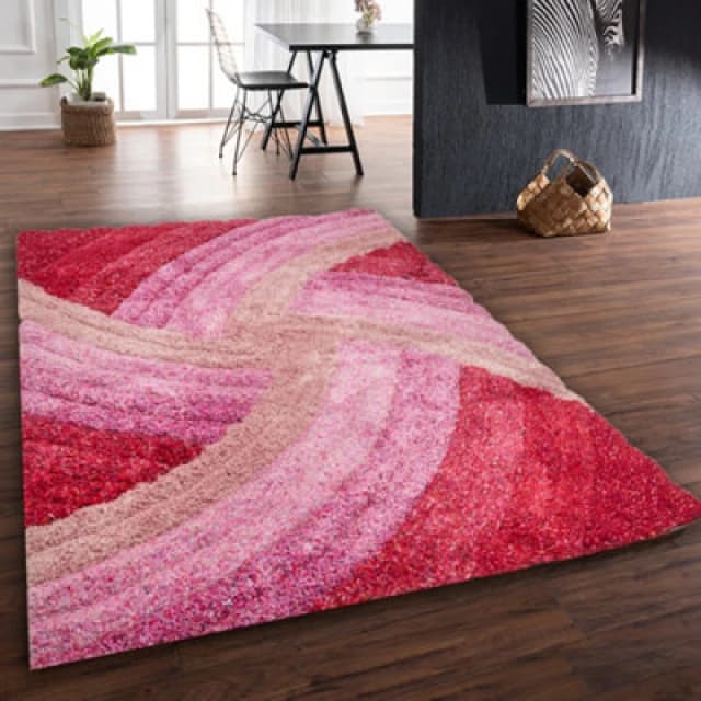 Ds Living Ultra Plush Stella Pink Rug
