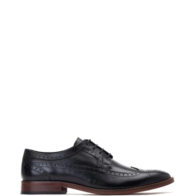 Base London Twain Brogue - Black 7